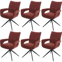 MCW Chaise de salle à manger -O78 (lot de 6)