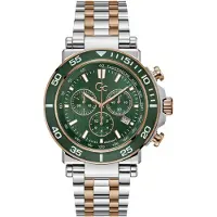 Gc Montre à affichage analogique 'One Sport' or / vert / argent