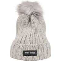 Bruno Banani Bonnet gris chiné / noir