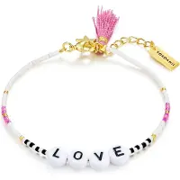 Yokoamii Bracelet or / rose / noir / blanc