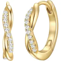 Rafaela Donata Boucles d'oreilles jaune d'or