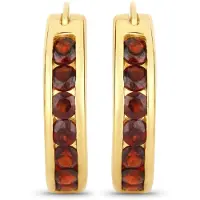 Rafaela Donata Boucles d'oreilles jaune d'or / rouge