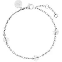 Purelei Bracelet 'Linen Blossom' argent / blanc perle