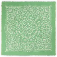 Codello Foulard vert / blanc