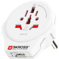 Skross Fiche universelle mondiale - Prise : A, B, F, G I, J, L