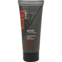 GUESS Effect Grooming BOOST Gel Douche et Corps 2-en-1 avec Caféine pour Hommes, 200 ml