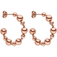 Purelei Boucles d'oreilles 'Terra' or rose