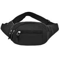 INF Sac banane avec plusieurs compartiments - Noir