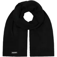 Bruno Banani Écharpe 'BYERS' noir / blanc
