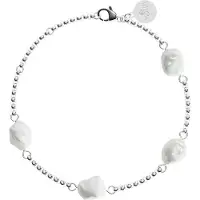 Purelei Bracelet 'Malahi' argent / blanc perle
