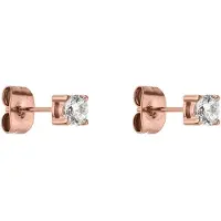 Purelei Boucles d'oreilles 'Pristine Klein' or rose