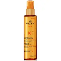 Nuxe Sun Huile bronzante visage et corps SPF10 150 ml Huile