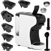 Camry | Multi-capsule Espresso machine | CR 4414 | Pump pressure 19 bar | Ground/Capsule | 1450 W | White/Black