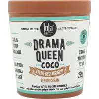 Lola Cosmetics Masque capillaire - Lola - Drama Queen Coco - 230 Gr - Tous types de cheveux - Mixte