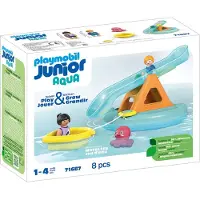 Playmobil Junior Aqua: Serbe eau avec bateau