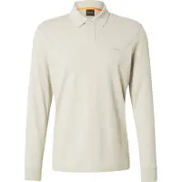 BOSS Pe Interlock 10265826 Orange Long Sleeve T-shirt Beige M Homme
