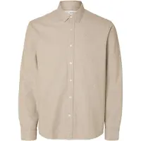 Selected Chemise 'SLHNOAH' beige