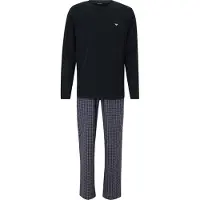 Emporio Armani Em000614_af14998 Long Sleeve Pyjama Bleu S Homme