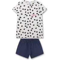 Sanetta Pyjama bleu marine / rouge / blanc naturel