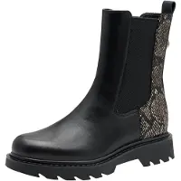 Tamaris Chelsea Boots beige / noir
