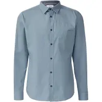 s.Oliver Chemise bleu clair / blanc