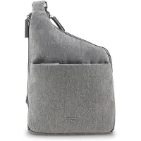 Jost Sac à bandoulière 'Bergen' gris clair