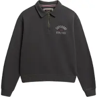 Superdry Sweat-shirt gris / gris clair / rouge