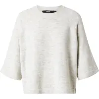 Vero Moda Pull-over 'VMLefile' gris chiné