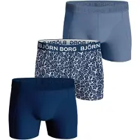 Björn Borg Boxers 3Pack Stretch Bleu
