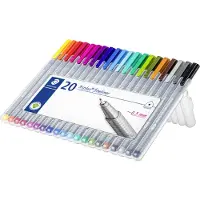 Staedtler Marqueurs Magiques - 20 pièces - Triplus Fineliner - 0 - - UneTaille - Marqueur