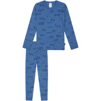 Schiesser Pyjama 'Boys World' bleu