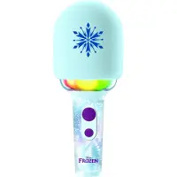Disney Frozen Frozen Bluetooth/wireless Karaoke Microphone With Light And Sound Effects Bleu Enfants