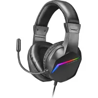 Mars Gaming Casque de jeu avec microphone MH122 Noir