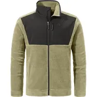 Schöffel Veste en polaire fonctionnelle 'Gregale' kaki / noir