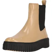 Clarks Chelsea Boots 'Torhill Maple' beige