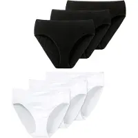 Schiesser Slip 'Essentials' noir / blanc