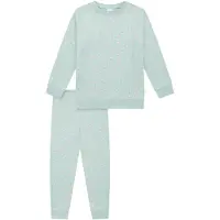 Schiesser Pyjama 'Girls World' menthe / rose