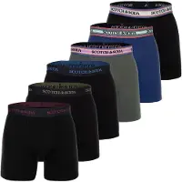 Scotch & Soda Boxers bleu foncé / anthracite / gris foncé / vert foncé / noir
