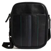 Ted Baker Sac à bandoulière 'Keiigan' bleu marine / vert foncé / noir