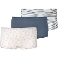 Schiesser Sous-vêtements bleu-gris / gris clair / rose clair / blanc