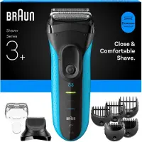 Braun 735483 Rasoir à grille Tondeuse Noir, Bleu