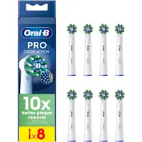 Oral-B Pro Cross Action Blanc (8 pièces)