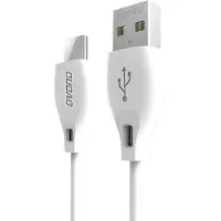 Dudao cable USB Type C 2.1A 2m white (L4T 2m white)