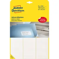 Avery Zweckform Zweckform 3348 Paquet de 420 étiquettes à adresses 67 x 38 mm (Import Allemagne)