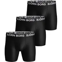 Björn Borg Sports Boxers Lot de 3 Noir
