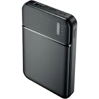 MaXlife Batterie de Secours 5000mAh Sortie USB 2.4A Compact et Léger Noir