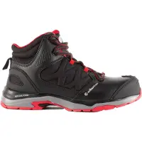 Albatros Chaussures de sécurité ULTRATRAIL BLACK MID Taille 42 noir / rouge - 63.620.0-42