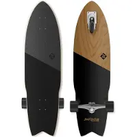 Street Surfing Shark Attack Pumping Surfskate Marron