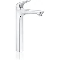 GROHE QuickFix Wave mitigeur lavabo orientable avec vidage push-open chrome