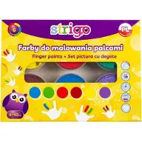 Strigo Fingerfarben 40 ml 6 STRIGO-Farben (40 ml)